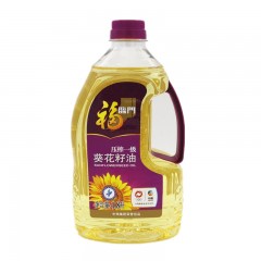 福临门 葵花籽油1.8L葵花植物油压榨食用油调和油中粮出品