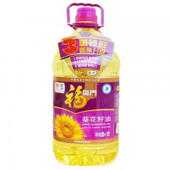 福临门 葵花籽油4L葵花植物油压榨食用油调和油食用油