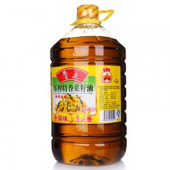鲁花 压榨特香菜籽油5L食用油植物油家庭厨房食用油油大桶粮油