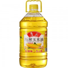 鲁花 压榨玉米油5L食用油植物油家庭厨房食用油油大桶粮油