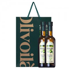 欧丽薇兰 特级初榨橄榄油750ml*2简装礼盒进口橄榄油礼盒食用油
