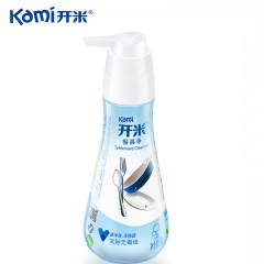 开米 浓缩无香餐具净中性不伤手按压头餐具洗洁精350g