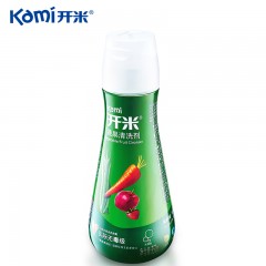 开米 无毒浓缩kami蔬果净家用无香蔬菜水果清洗洗洁精 350g*3
