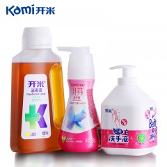 开米 贝芬洗手液500g*1+开米洗手液250g*1+开米消毒液500g*1组合装