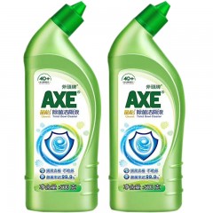 AXE/斧头牌 马桶洁厕灵洁厕剂500g*2瓶除菌去垢卫生间清洁厕液1