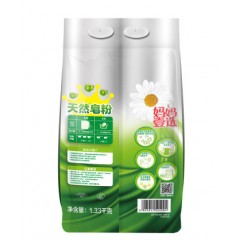 妈妈壹选 银装天然洗衣皂粉1.33kg香肥皂粉袋装
