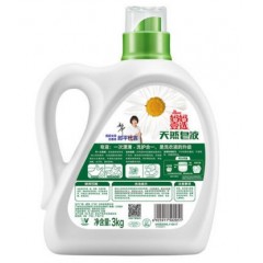 妈妈壹选 天然洗衣皂液倍柔清香3kg瓶装 洗护合一