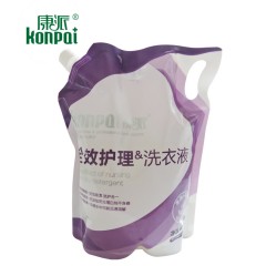 康派 深层洁净洗衣液 2kg袋装怡神薰衣草低泡易漂不含荧光增白剂