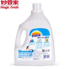 妙管家 浓缩护色洗衣液4000g台湾原装进口洗衣液洁净去渍洗衣液