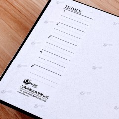 富得快 A5快劳夹三寸文件夹档案夹打孔两孔活页资料夹3寸2孔装订夹