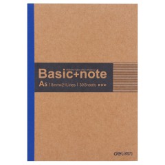 得力 A5软面抄本 7672