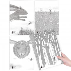 得力 PFA560-01ZR缝线本学生笔记本日记本记事本手账本A5作业本