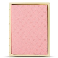 得力 3181 伊芙系列皮面本 精装PU皮笔记本子98页56K记事本