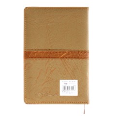 得力 7922皮面本防皮笔记本日记本会议记录本32K190*130mm160页