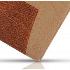 得力 160页皮面笔记本 仿皮笔记本 记事本 7921(25K)