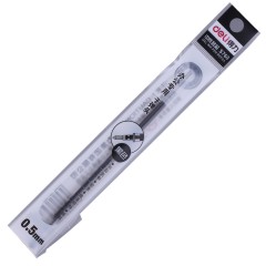 得力 S760办公学生中性笔芯签字0.5 mm 中性 笔芯水笔芯