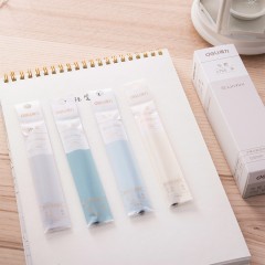 得力 A765中性笔替芯学生用笔水笔按动笔替芯0.5mm