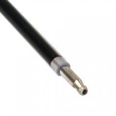 得力 6959圆珠笔替芯0.7mm蓝色笔芯按动型得力文具 10支装