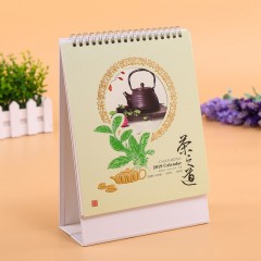 国产 2019台历桌面摆件创意中国文化日历简约桌面装饰小台历台历可定制