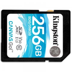 金士顿 SDXC卡SDG 存储卡相机内存卡U3支持4K读90M 256G