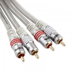 Choseal/秋叶原 双莲花音频音箱线同轴线 低音炮线 Q-614/QS6772