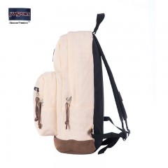 JanSport/杰斯伯 双肩包男女电脑包书包皮革底 TYP7 3N8