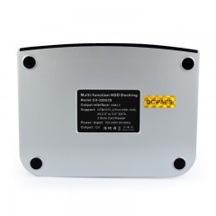 金田 3.0立式硬盘盒双硬盘底座脱机对拷SATA3带读卡器2.53.5通用  wx01