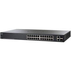 CISCO/思科  SF220-24P-K9-CN 24口POE网管企业级交换机