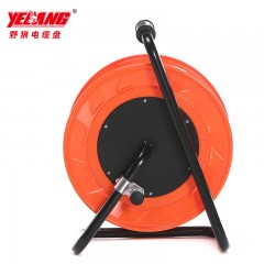 野狼 YL-S33GS1-A三角架移动电缆盘带漏电缆卷盘国标插座防水防尘