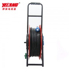 野狼 YL-50CBS 车轮式移动电缆盘电缆卷盘插座卷线盘