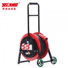 野狼 YL-35CGS3-B 车轮式移动电缆盘电缆卷盘工业插座线卷盘