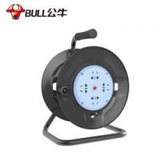 公牛 插座电源线盘空盘电缆移动卷线盘拖线插线板无线8030