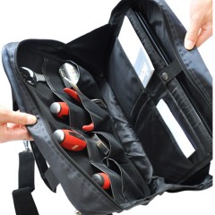 法斯特 多功能电脑维修工具包多层加厚防水耐磨单肩电工手提包