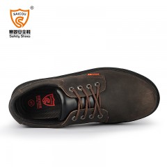 赛固 劳保鞋男真皮钢包头防砸防刺穿安全工作鞋冬季老保鞋耐磨工地