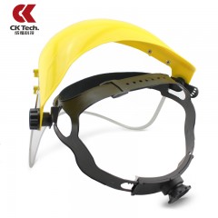 成楷科技 头戴式防护面罩/防飞溅面屏 防冲击防油烟 切割面罩CKL-3021