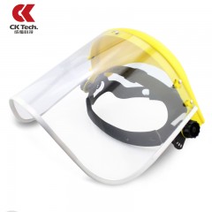 成楷科技 头戴式防护面罩/防飞溅面屏 防冲击防油烟 切割面罩CKL-3021