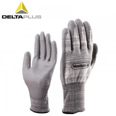 代尔塔 202011防切割手套PU涂层防割手套耐磨损防滑耐油工业劳保