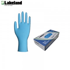 雷克兰 橡胶手套加厚50只装实验室手套食品级厨房家用防护手套8308PF