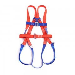 援邦 欧式全身安全带高空作业五点式防坠落空调安装保险安全绳电工腰带 YB-GKZY-BKAQD