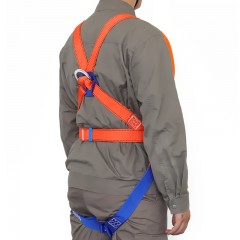 援邦 欧式全身安全带高空作业五点式防坠落空调安装保险安全绳电工腰带 YB-GKZY-BKAQD