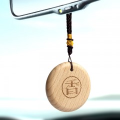 和流香 汽车香木挂式 车载香薰片 车用香片挂件 香薰家居挂饰品