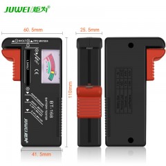 炬为 便携式5号7号1.5V 9V 干电池容量测试仪电压电量指针表检测器 BT-168