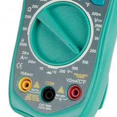 宝工 #39;kit 数字型 档位精准防烧型万能表数显 MT-1233C-C