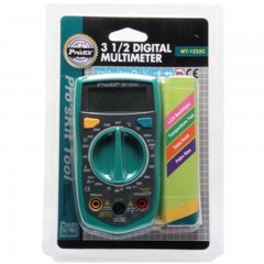 宝工 #39;kit 数字型 档位精准防烧型万能表数显 MT-1233C-C