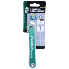 宝工 #39;skit  8PCS折叠型铝合金内六角扳手组 HW-221M