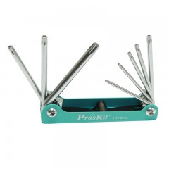 宝工 #39;skit 折叠型星孔扳手组(8支组) HW-221L