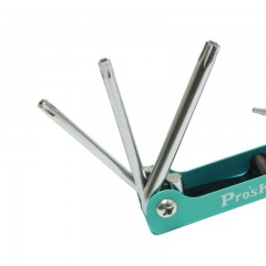 宝工 #39;skit 折叠型星孔扳手组(8支组) HW-221L