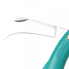 宝工 塑胶手柄不锈钢电工刀 剥线刀 弯刃电工刀具 PD-998