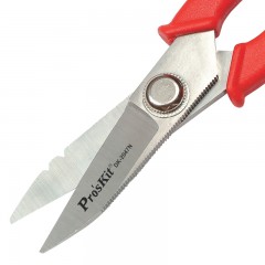 宝工 #39;skit 电工剪刀 剥线刀 电缆剪 线槽剪 DK-2047N