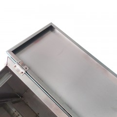 国产 不锈钢灭火器箱4kg灭火器放俩箱消防箱消防器材箱室外灭火器箱